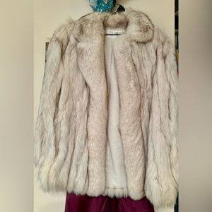 Vintage Finland Fox Fur coat